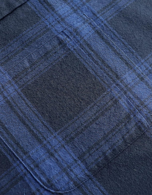 Load image into Gallery viewer, ® Flannel Shirt for Men Long Sleeve Men'S Casual Button-Down Shirt 100% Cotton Soft Plaid Regular Fit with Pockets
